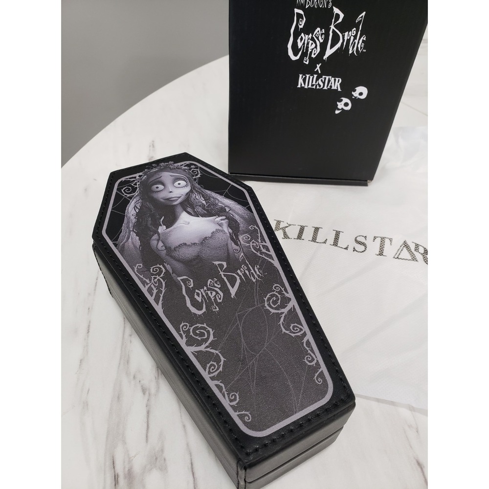 Killstar‎ Corpse Bride Collab Emily Casket Jewelry Box Black Jewellery Coffin